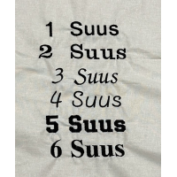 Omslag doek teddy - met naam