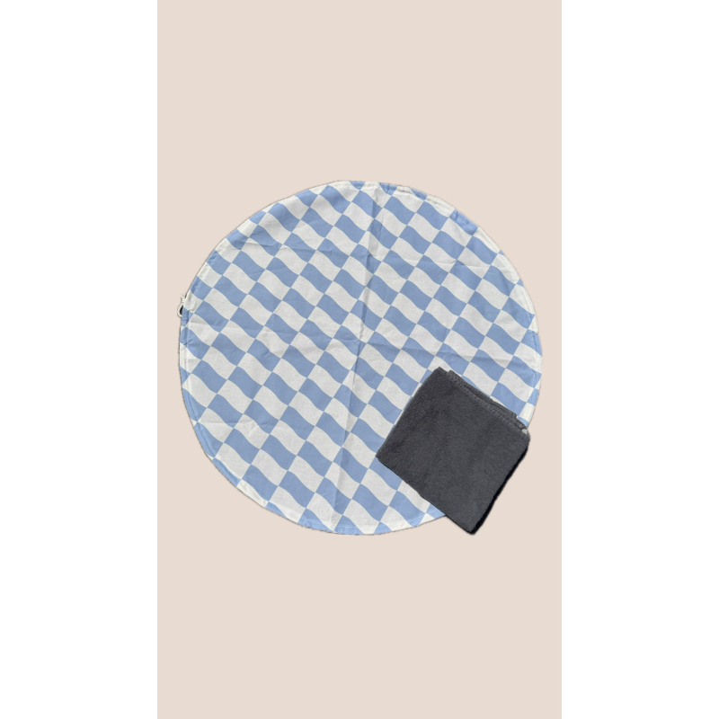 Swim Bag - blauw groot