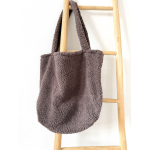 Mombag teddy bruin - bloemen