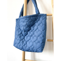 Mombag - hearts jeansblue