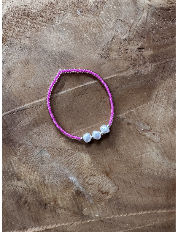Pearl - fel roze zilver